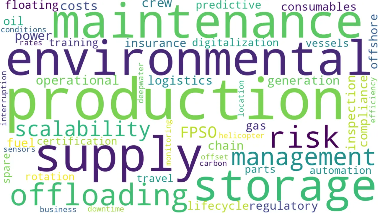 Operational Cost Estimation for FPSO Units