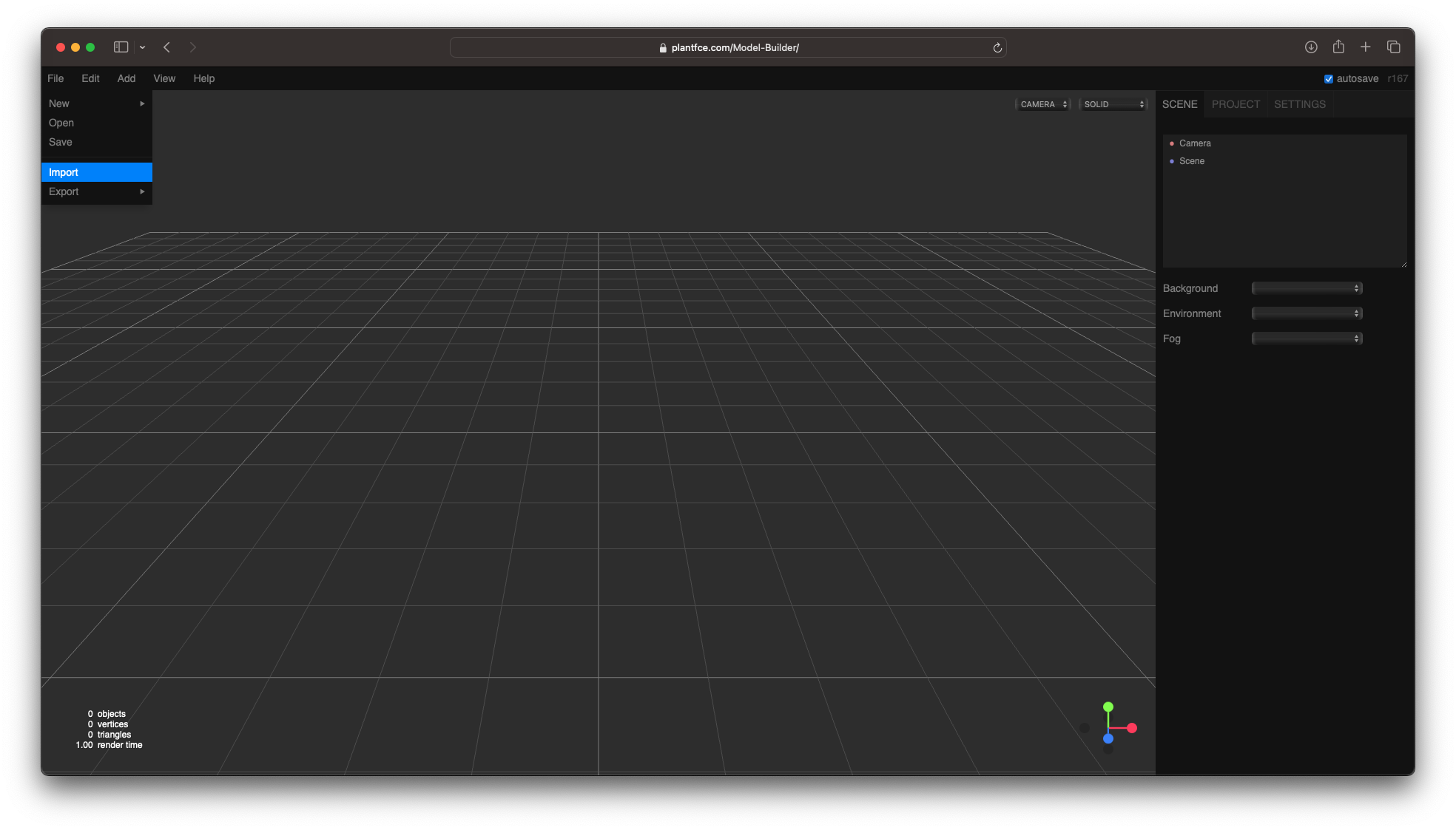 Load your 3D model Load your 3D model