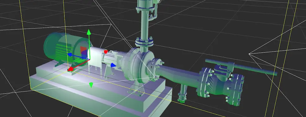 PlantFCE Pump Model with Lights